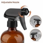 Glass Spray Bottles 2pk Amber - Image 4